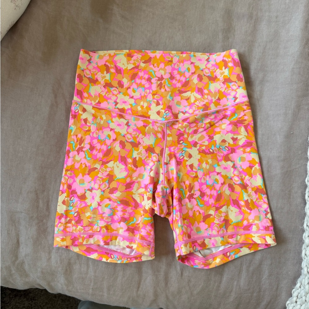 Aerie Floral Pink Women's Bike Shorts
